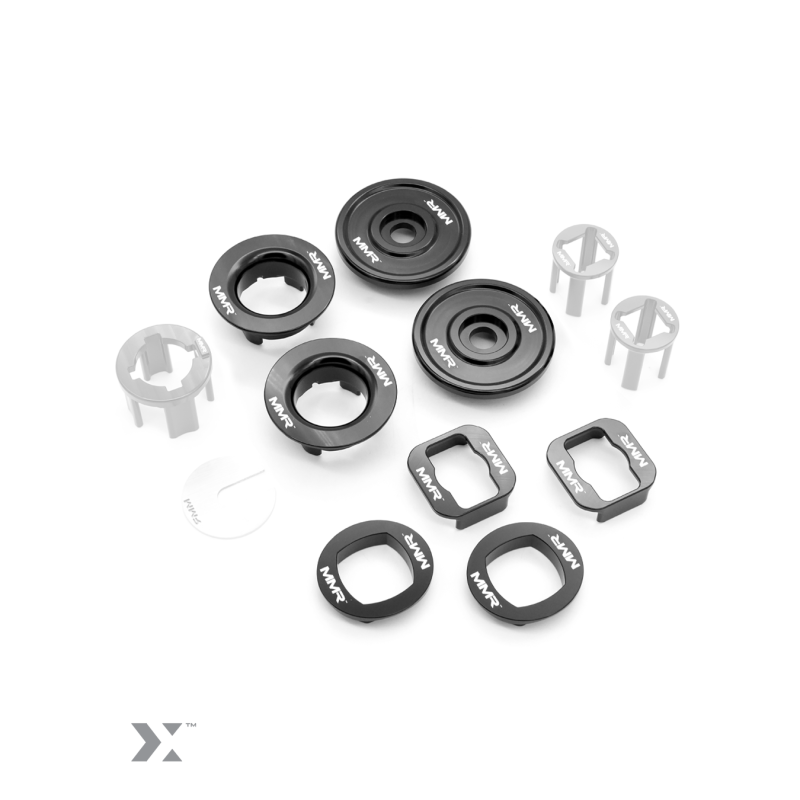 Hintere Hilfsrahmenverbreiterungen für BMW F2x, F3x von MMR Performance (MMR12-6002) - MMR12-6002 - MMR12-6002 - 3666618840024