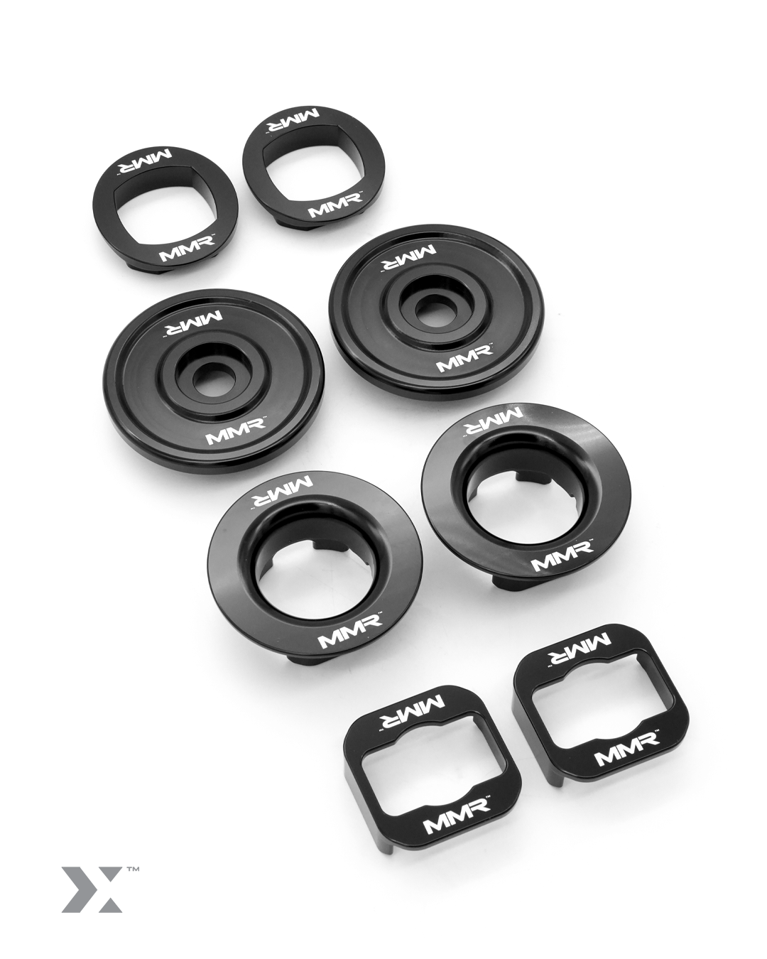 Hintere Hilfsrahmenverbreiterungen für BMW F2x, F3x von MMR Performance (MMR12-6002) - MMR12-6002 - MMR12-6002 - 3666618840024