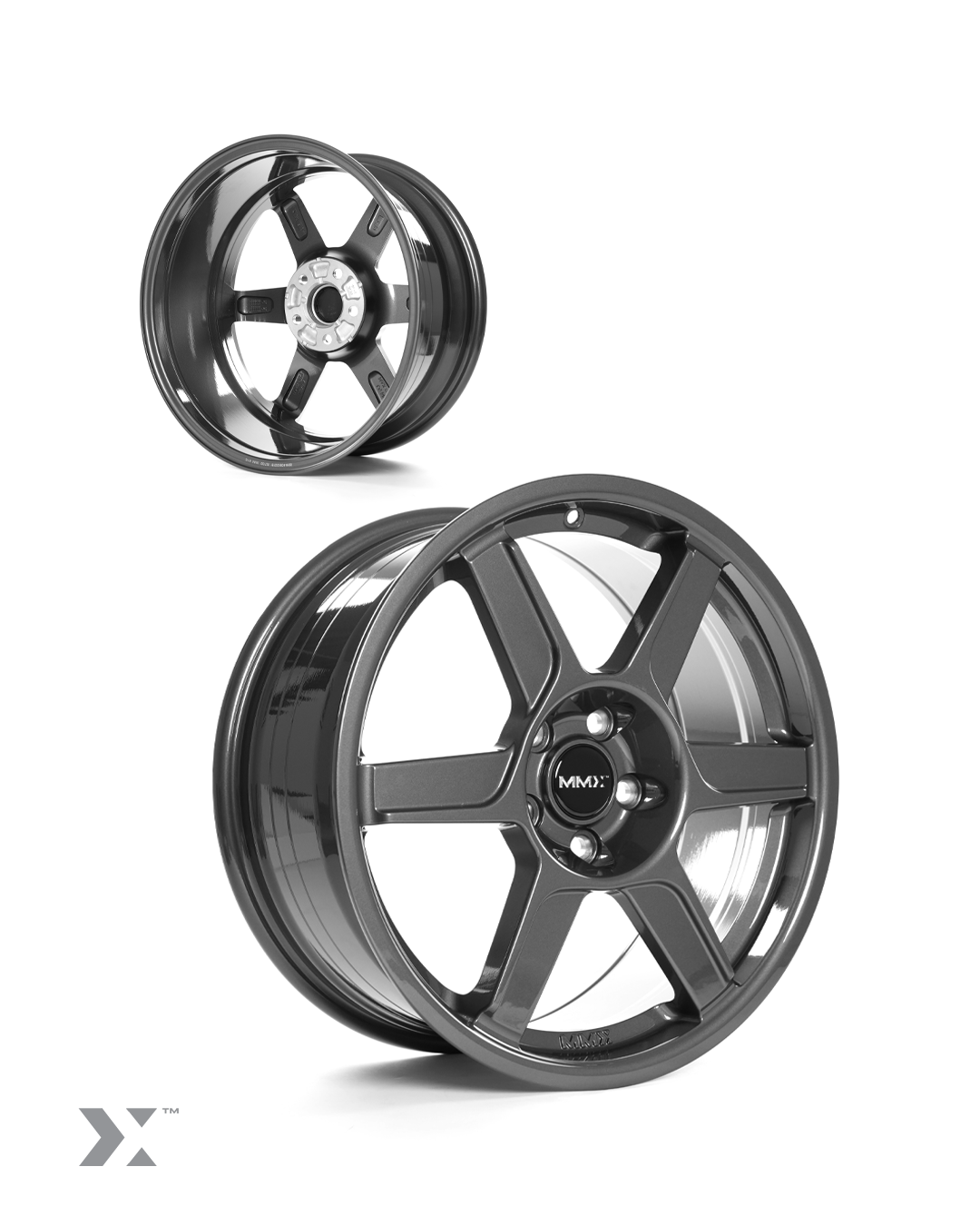Aluminiumfelge 18x8 ET44 MINI Fxx MMX Performance MMR09-1001 – Gunmetal - MMR09-1001 - MMR09-1001 - 3666618841540