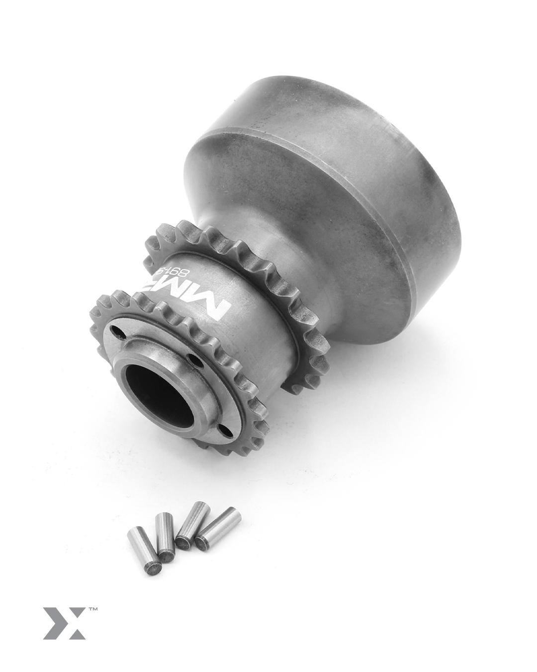 Unterzogene Kurbelwellen-Nabe mit 4 Stiften für BMW S55/N55 von MMR Performance (MMR20-1004) - MMR20-1004 - MMR20-1004 - 3666618840505