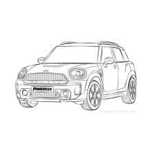Powerflex bushes Mini F60 Countryman Gen 2 (2017-)