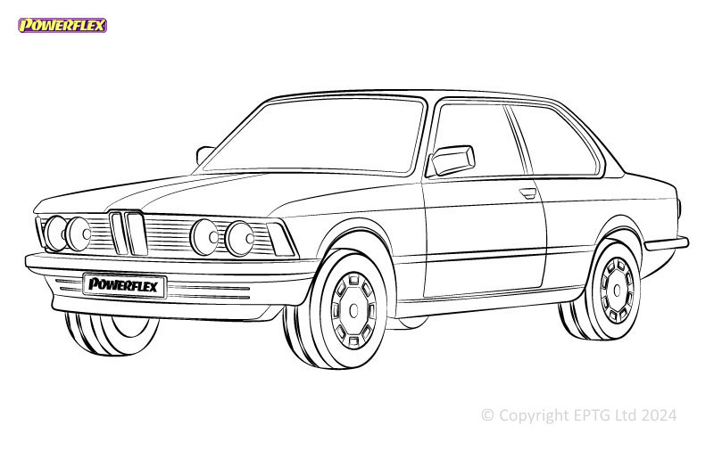 Powerflex bushes BMW Série 3 E21 (1975 - 1978) - BUN-PF-00149 - BUN-PF-00149