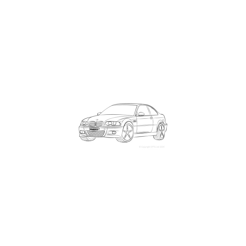 Boccole Powerflex BMW Série 3 E46 Compact - BUN-PF-00154 - BUN-PF-00154