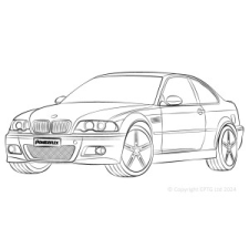 Powerflex bushes BMW Série 3 E46 Coupe / Cab / Berline / Touring