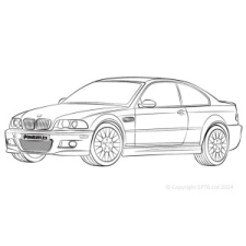 Boccole Powerflex BMW Série 3 E46 M3 inc CSL