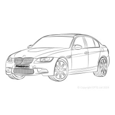 Powerflex bushes BMW Série 3 E9* M3 inc GTS & Cab