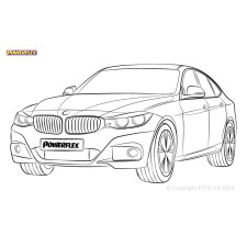 Silentblocs Powerflex BMW Série 3 F3* Berline / Touring / GT (2011 - 2018)
