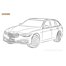 Silentblocs Powerflex BMW Série 3 F3* Berline / Touring xDrive (2011 - 2018)