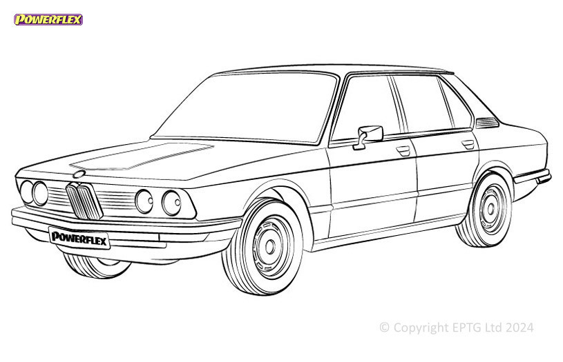 Powerflex bushes BMW Série 5 E12 (1972-1981) - BUN-PF-00172 - BUN-PF-00172