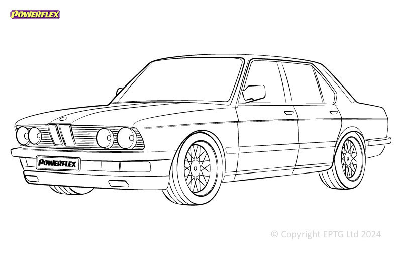 Powerflex bushes BMW Série 5 E28 (1982 - 1988) - BUN-PF-00173 - BUN-PF-00173