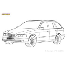 Boccole Powerflex BMW Série 5 E39 520 to 530 Touring