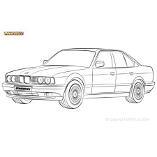 Silentblocs Powerflex BMW Série 5 E34 (1988 - 1996)