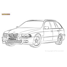 Silentblocs Powerflex BMW 5er E39 540 Touring