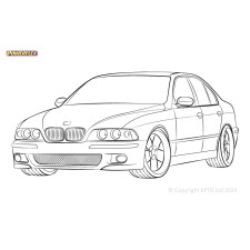 Powerflex bushes BMW Série 5 E39 M5