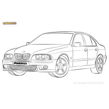 Silentblocs Powerflex BMW Série 5 E39 535 to 540