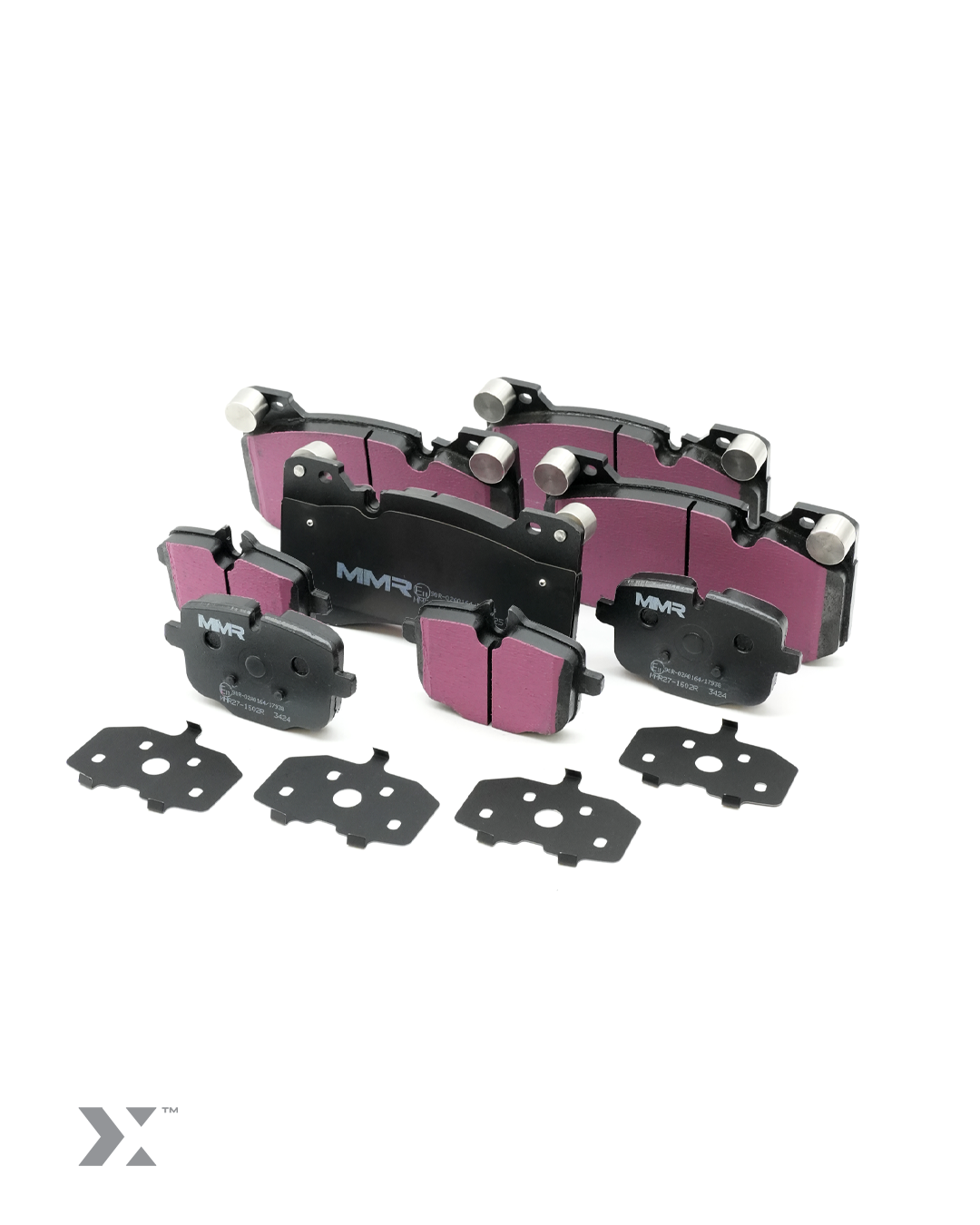 Bremsklötze hinterradbremse für BMW M2 G87, M3 G80, M4 G82, MMR RP650, MMR27-1602-R - MMR27-1602-R - MMR27-1602-R - 3666618841472