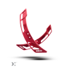 Palettes au Volant Magnétiques BMW Fxx MMX Performance MMR04-0003-RED - Rouges