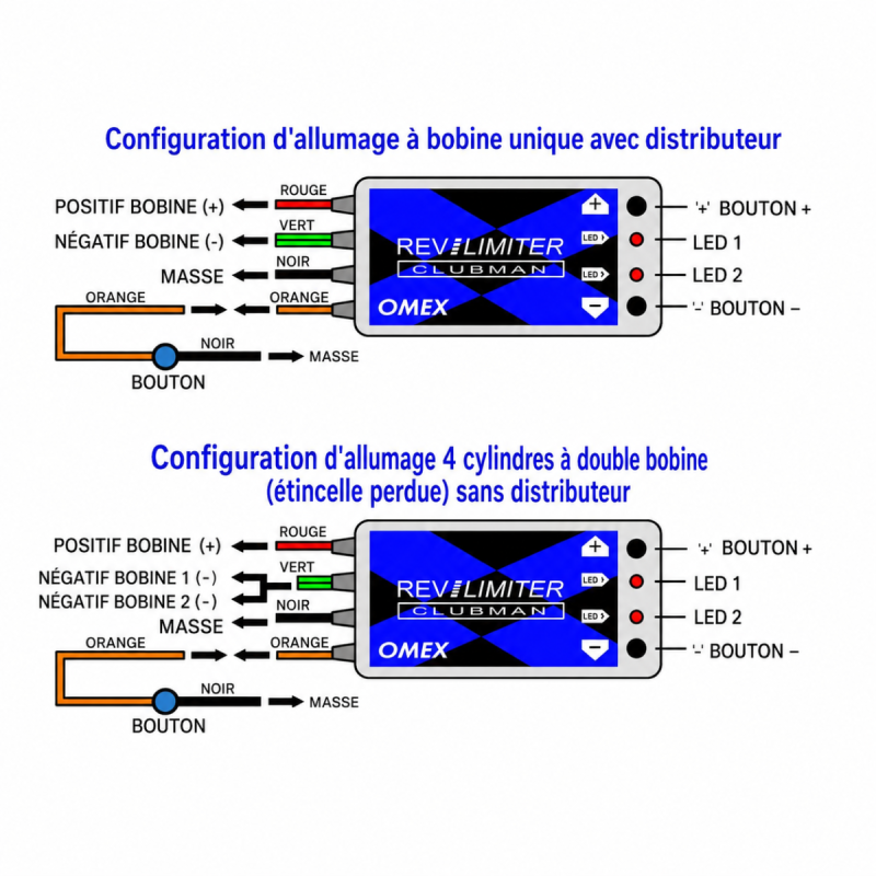 Omex OMRLCLCT revolutions limiter with launch control - OM-RLCLCT - OMRLCLCT - 3661768139738