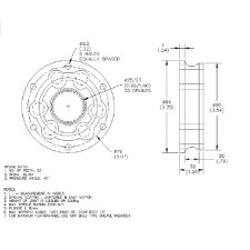 GKN Motorsport Lobro-Dichtung, gewichtsreduziert, Ø 94 mm – Größe 10