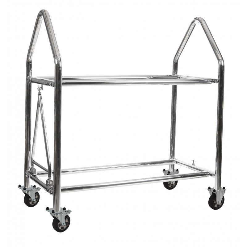 Chariot à pneus en inox BG Racing longueur 2m - BG-R116S - BGR116S - 5060252091015