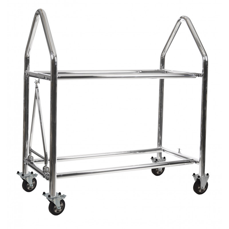 BG Racing 2-meter stainless steel tire trolley - BG-R116S - BGR116S - 5060252091015
