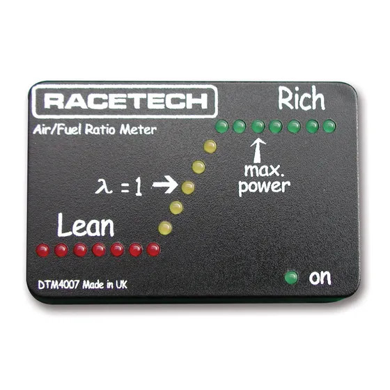 AFR Racetech LED-Anzeige für das Luft-Kraftstoff-Verhältnis - RT-DTM4007 - DTM4007 - 3661768037928