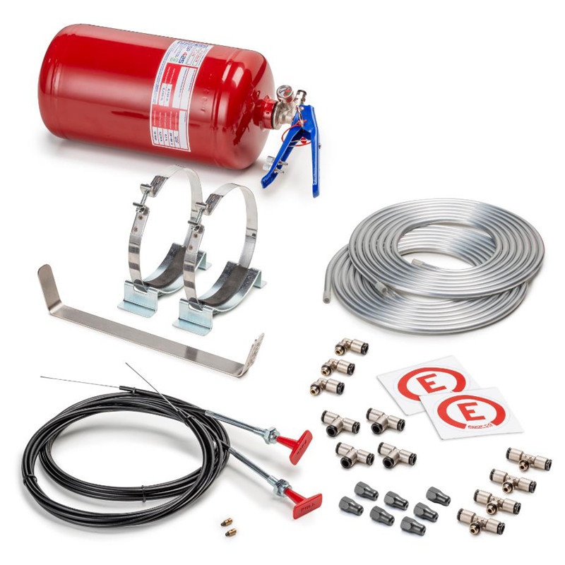 Estintore Automatico Meccanico Sparco Acciaio 4.25L - 014772SP - 0147721SP - 8033280378981
