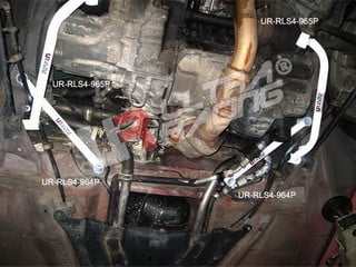 Barre de renfort latéral inférieur 2 x 2 points ULTRA RACING Toyota MR2 SW20 - U-216839-X - UR-RS4-964P - 3666618693118