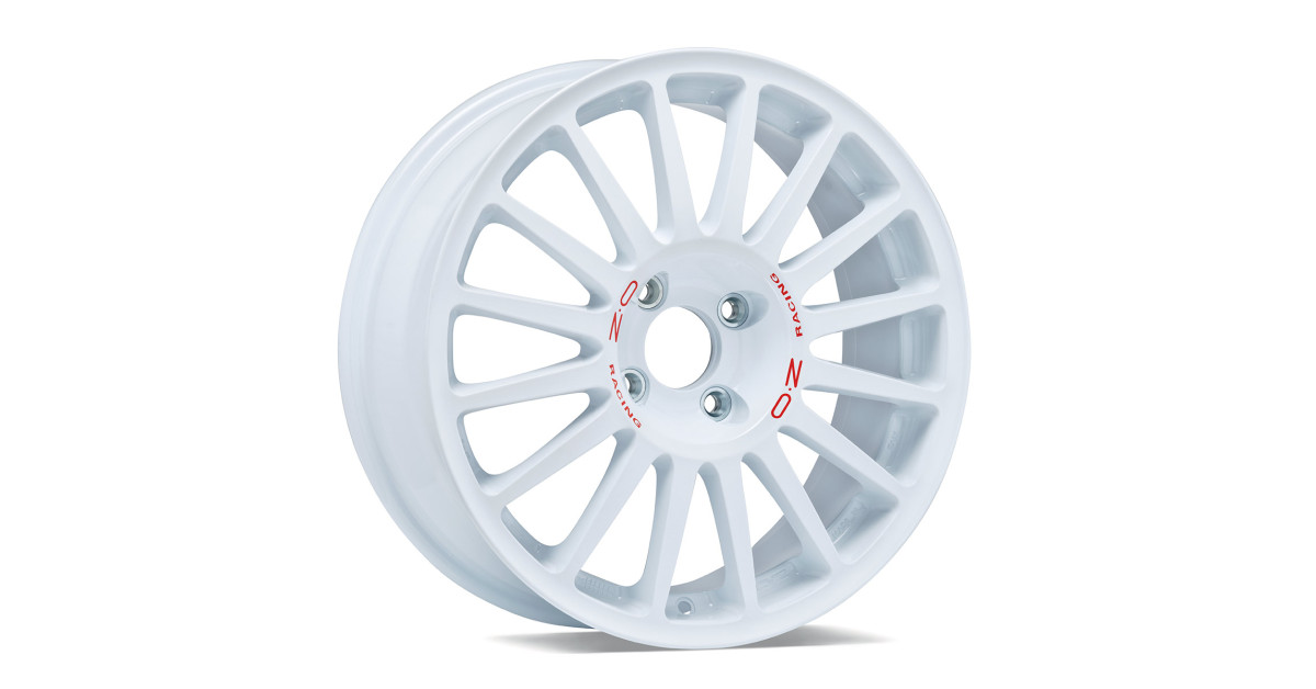 Cerchio OZ Racing Superturismo Rally 4 17x7 Bianco Racing - Peugeot 208 Rally4 e Lancia Ypsilon Rally4 - W0162507633