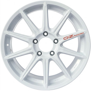 Cerchio in lega OZ Racing Rally Tarmac 18x8 Bianco Racing - Skoda Fabia RS Rally2