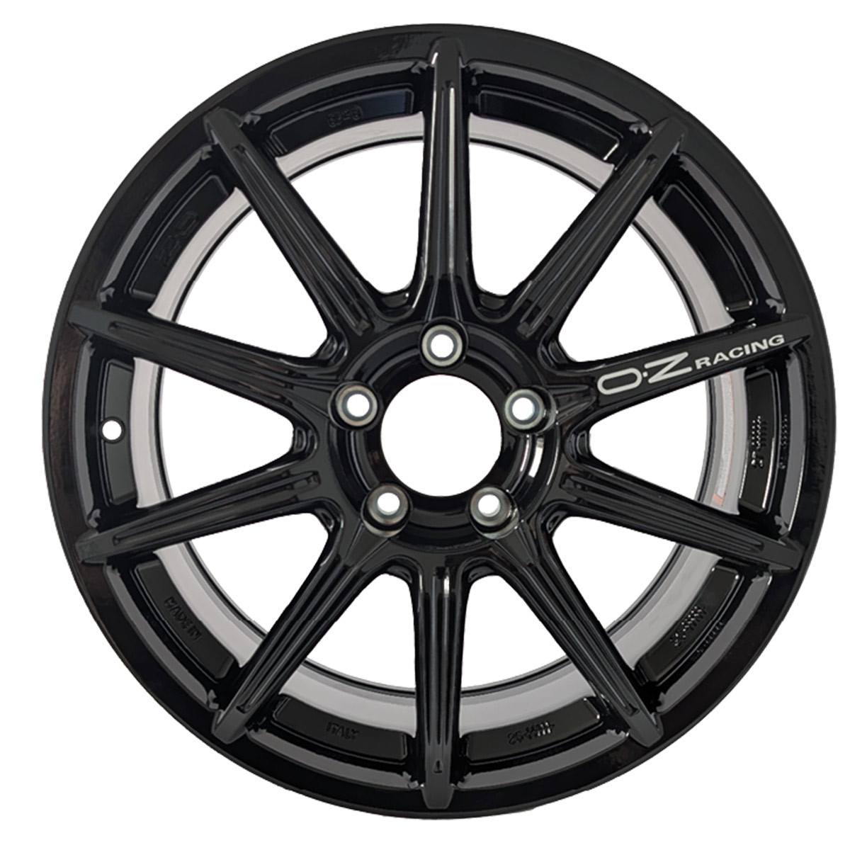 Jante alu OZ Racing Rally Tarmac 18x8 Noir brillant - Skoda Fabia RS Rally2 - W01E06003YL2 - OZ-TARMACRALLYR2-801823-N - W01E06003 YL2 - 3666618664811