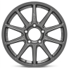 OZ Racing Rally Tarmac 18x8 Matte Graphite Gray Aluminum Rim - Toyota Yaris GR Rally2 - W01E31001YL3