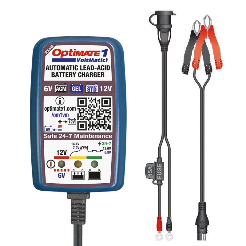 Chargeur Optimate 1 VoltiMate - TM-400A - TM400A - 5425006146494