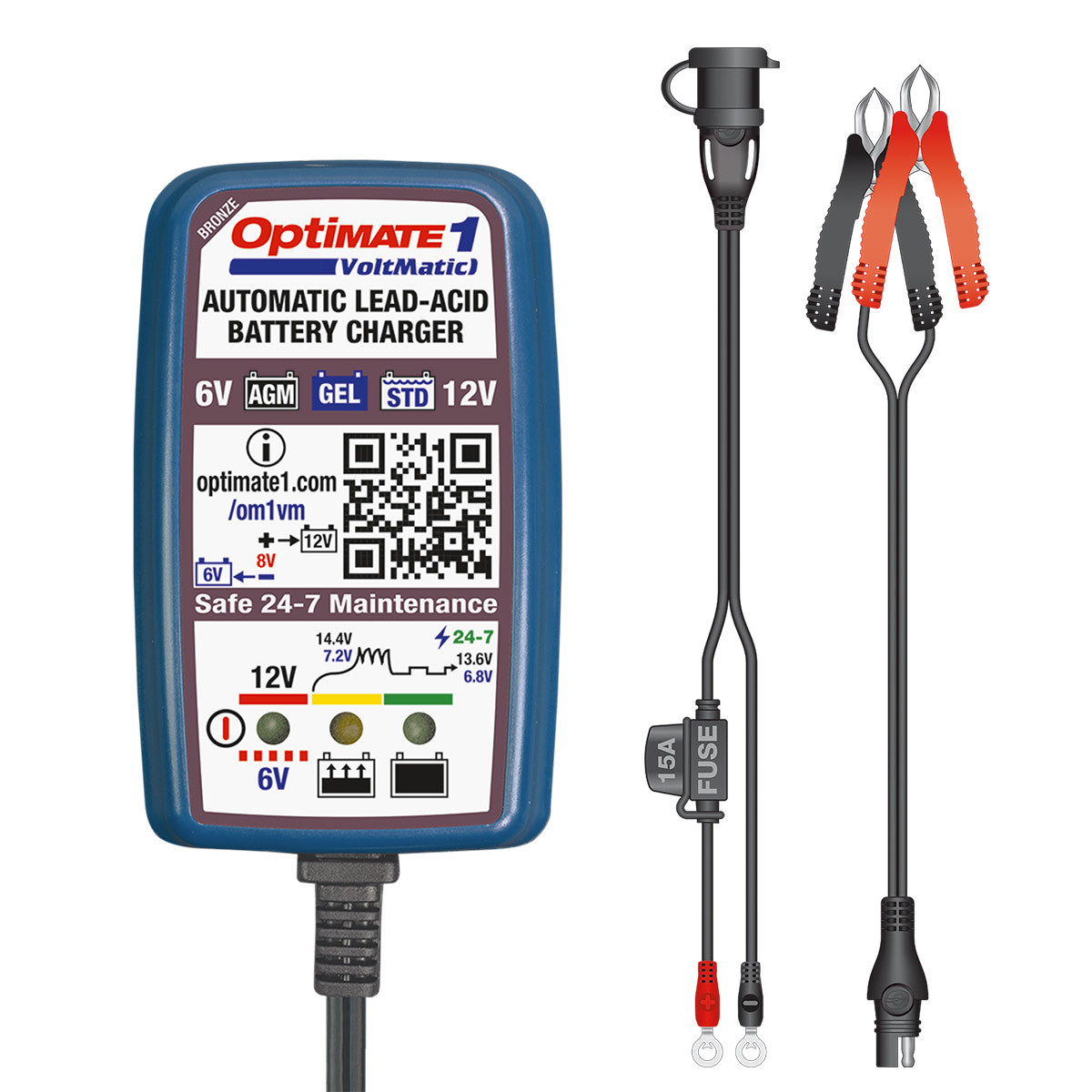 Chargeur Optimate 1 VoltiMate - TM-400A - TM400A - 5425006146494