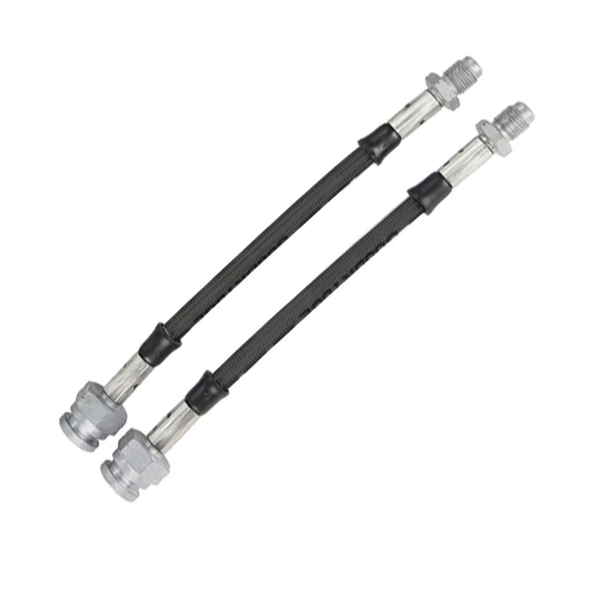 Kit flexibles de frein VK2 Goodridge arrière Peugeot 205 GTi 1.9 / 309 / 306 GTI / S16 / Citroën ZX noir - G-VK2004-N - VK2004-N - 3661768861165