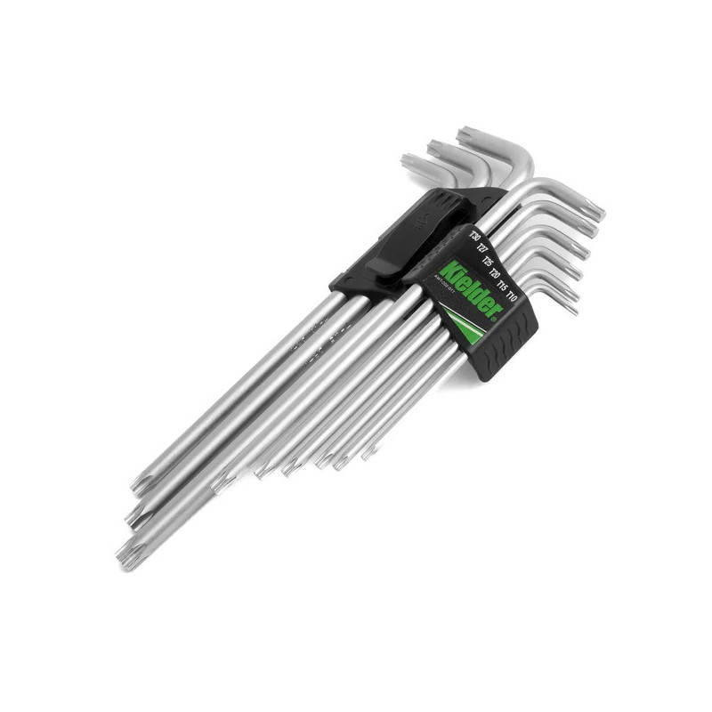 KIELDER 9-piece long Torx spanner set - KWT-202-01T - KWT-202-01T - 5060441194961