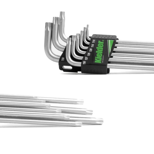 KIELDER 9-piece long Torx spanner set - KWT-202-01T - KWT-202-01T - 5060441194961