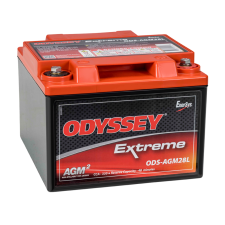 Odyssey Extreme PC925 ODS-AGM28L AGM Racing Battery, 28 Ah, 925 PHCA