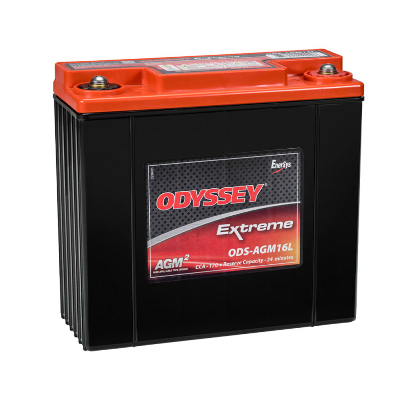 Odyssey Extreme Racing 25 PHCA 520/16 Ah 185/79/169/ 7.5kg Competition Battery - ODY-EXTREME-25 - ODS-AGM16L - 3661768124475