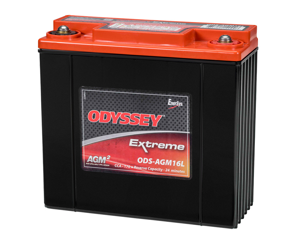 Odyssey Extreme PC680 ODS-AGM16L AGM-Rennbatterie, 16 Ah, 680 PHCA - ODY-EXTREME-25 - ODS-AGM16L - 3661768124475