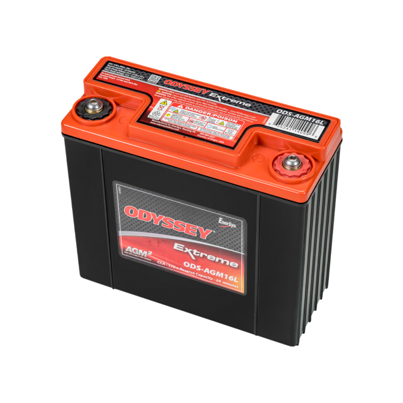 Odyssey Extreme Racing 25 PHCA 520/16 Ah 185/79/169/ 7.5kg Competition Battery - ODY-EXTREME-25 - ODS-AGM16L - 3661768124475