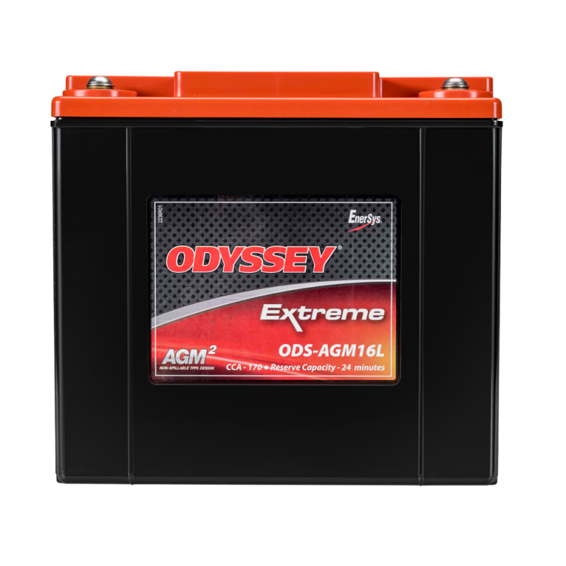 Batterie compétition AGM Odyssey Extreme PC680 ODS-AGM16L 16 Ah 680 PHCA - ODY-EXTREME-25 - ODS-AGM16L - 3661768124475
