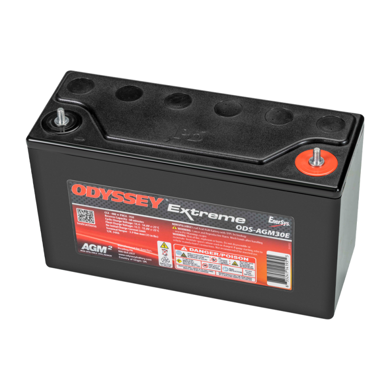 Batterie compétition AGM Odyssey Extreme PC950 ODS-AGM30E 34 Ah 950 PHCA - ODY-EXTREME-30 - ODS-AGM30E - 3661768124482