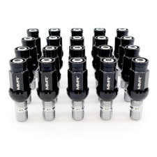 Kit containing 20 M14x1.25 80 mm studs and 20 MMR BMW MINI spherical nuts - MMR37-1501-80B
