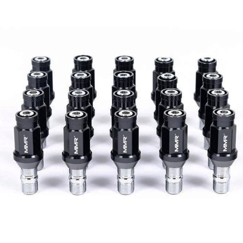 Rüsten Sie Ihren BMW oder MINI mit dem MMR-Set aus, das 20 M14x1,25-Bolzen (70 mm) und 20 konische Muttern enthält. Ideal für Or - MMR37-1501-70T - MMR37-1501-70T - 3666618841274