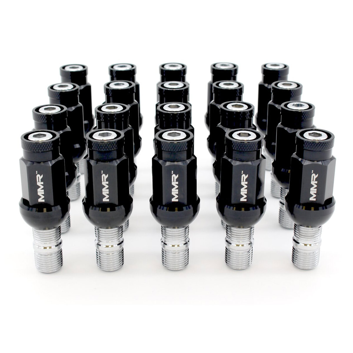 Set mit 20 Bolzen M14x1,25, 70 mm, und 20 Kugelmuttern MMR für BMW MINI – MMR37-1501-70B - MMR37-1501-70B - MMR37-1501-70B - 3666618841281