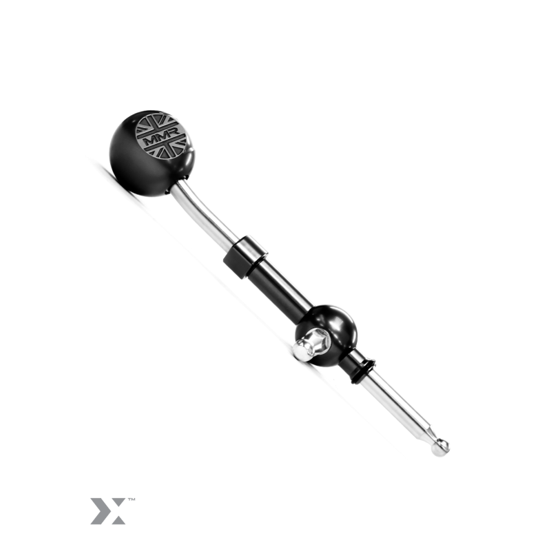 MMR Black Short Shifter Black Stitch MINI F5x MMR14-1403-BL-B - MMR14-1403-BL-B - MMR14-1403-BL-B - 3666618839899