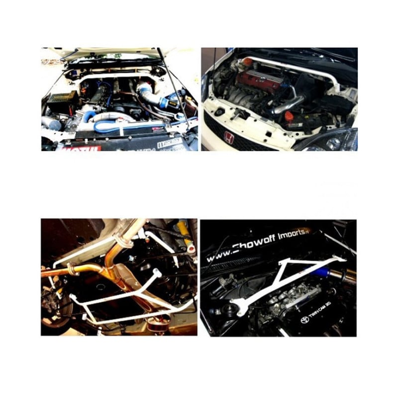 Barre de renfort arrière 2 points ULTRA RACING Mitsubishi Lancer 07+ /Sportback - U-211476-X - UR-RS4-444P - 3666618700113