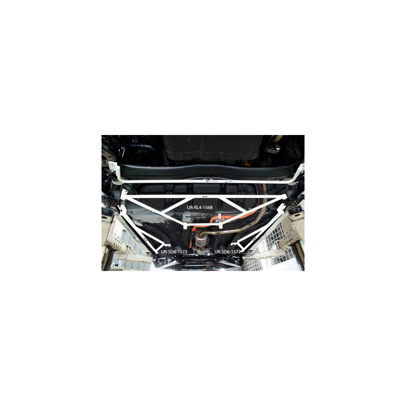 ULTRA RACING Rear lower anti-roll bar 4 points Honda CRZ 10+ - U-219026-X - UR-RL4-1568 - 3666618716640
