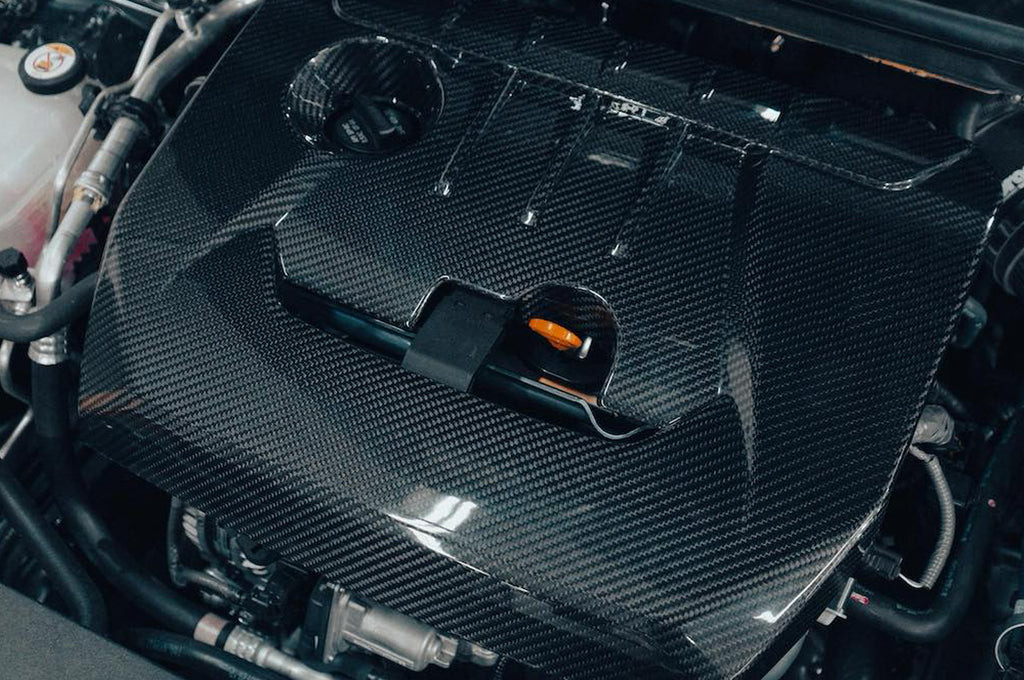 Motorabdeckung aus Carbon von Forge Motorsport für Toyota Yaris GR und Toyota Corolla GR (FMEC5) - FO-FMEC5 - FMEC5 - 3666618845913
